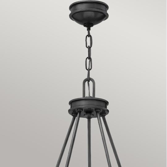 rusztikus fekete vas lancos csillar antik uvegburas lampa etkezo konyha nappali borozo vilagitas.jpg